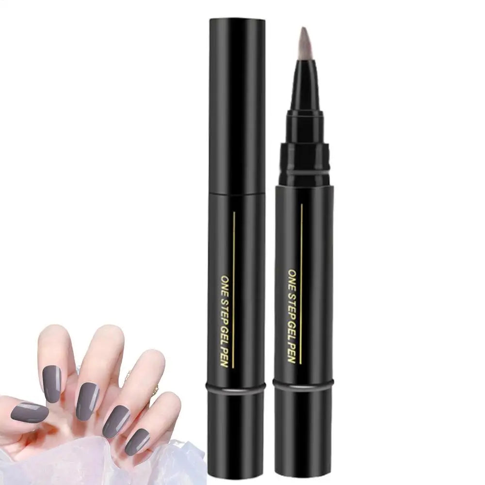 Quick Drying Nail Polish Art Pens Nail Polish Gel Pen Fast Dry Nail Color Pen Nail Varnish Pens for Women Girls Friends Family
