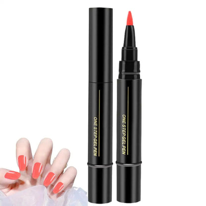 Quick Drying Nail Polish Art Pens Nail Polish Gel Pen Fast Dry Nail Color Pen Nail Varnish Pens for Women Girls Friends Family
