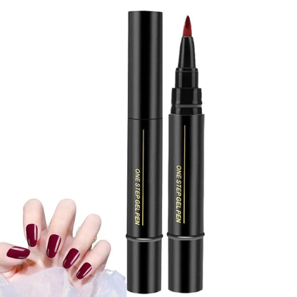 Quick Drying Nail Polish Art Pens Nail Polish Gel Pen Fast Dry Nail Color Pen Nail Varnish Pens for Women Girls Friends Family